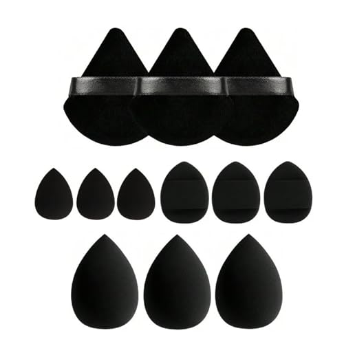 12 pcs Makeup Sponge Blender Sponges for Liquid,...