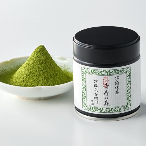 ITOHKYUEMON Kyoto Uji First-Harvest Ceremonial Grade Matcha Green Tea ...
