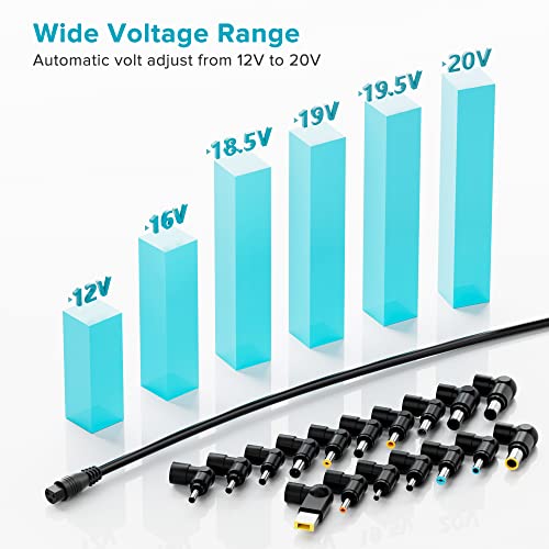 Periféricos, Personal Computer cargador universal laptop Marca ZOZO (2)