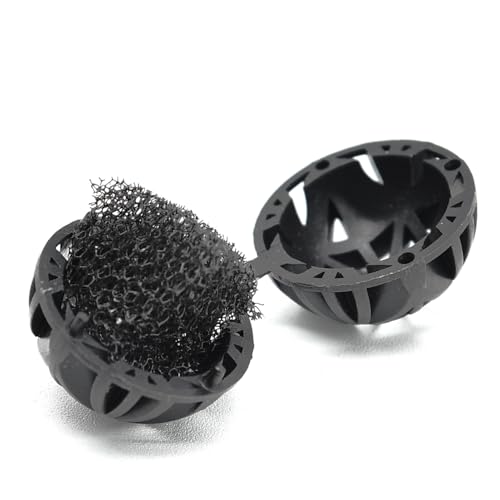 Image of Surf turtle 100 Pcs 1 Inch Bio Balls Filter Media, Aquarium Biological Filter Balls for Fish Tank, Pond and Aquarium Filtration