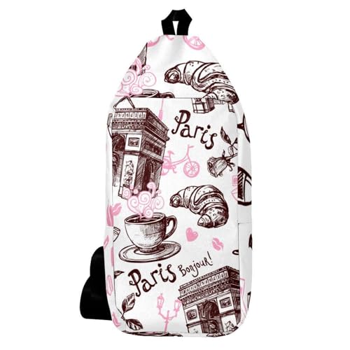 Sac à dos romantique Paris idéal pour vos randonnées urbaines et pauses café