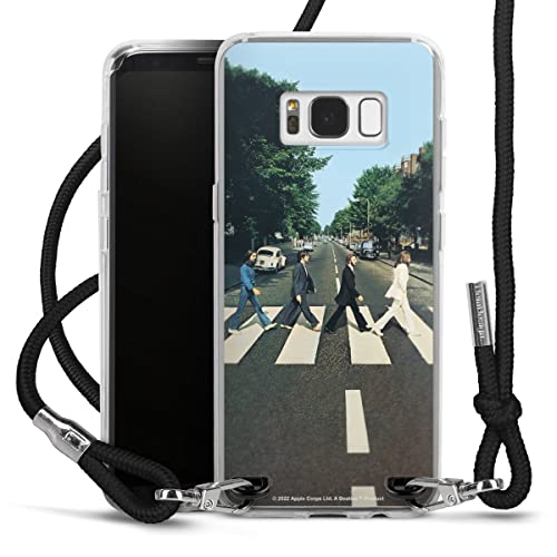 DeinDesign Coque Collier Compatible avec Samsung Galaxy S8 Coque avec Cordon Coque avec Cordon Abbey Road The Beatles… - Les Beatles, Paul McCartney, John Lennon, RIngo Starr, George Harrison DeinDesign Coque Collier Compatible avec Samsung Galaxy S8 Coque avec Cordon Coque avec Cordon Abbey Road The Beatles…