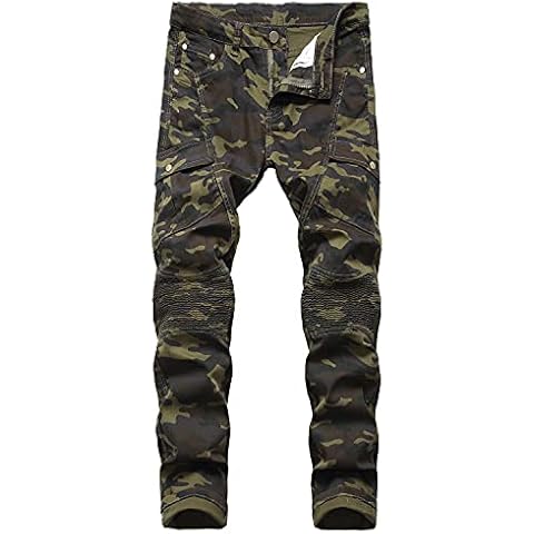 Men's Camouflage Multi-Pocket Casual Trousers Cover