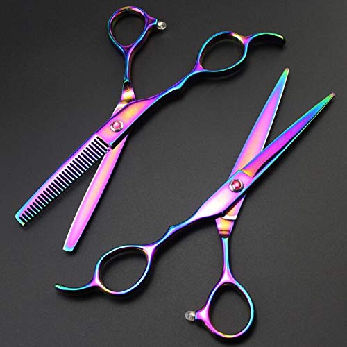 Ciseaux de coiffure pour gauchers de 6 pouces ergonomiques et précis - 4