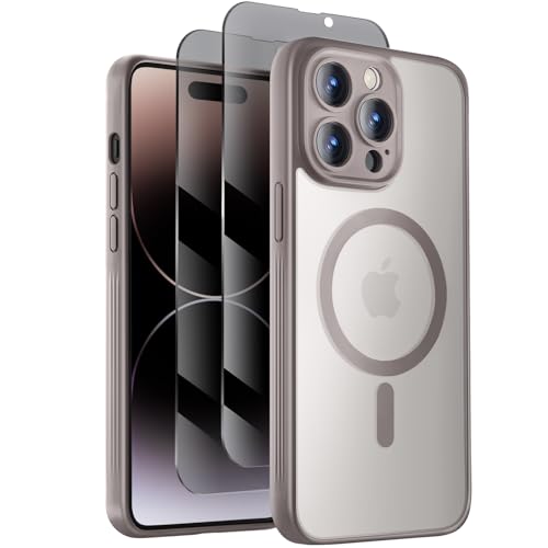 Image of Symcele Designed for iPhone 14 Pro Max Case, Natural Titanium