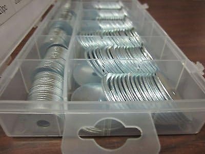 240pc G INDUSTRIAL TOOL LARGE PENNY FENDER WASHER ASSORTMENT NUT BOLT LPW-240