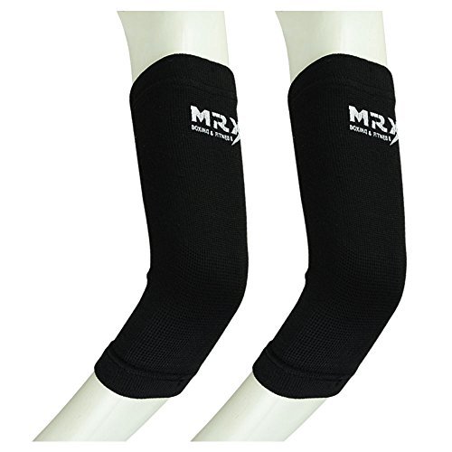 MRX Elbow Support Brace for Men and Women, Arm Compression Sleeves for MMA, Muay Thai, Workouts, gym, Training Tennis, Golf, Boxing, Hiking, Football,