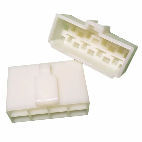 Lsgoodcare 360Pcs 6.3Mm 8 Pin Way Auto Electrical Wire Cable Connector Male Female Socket Plugs Terminal Set For Car/Motorcycles/Boat #TOP2