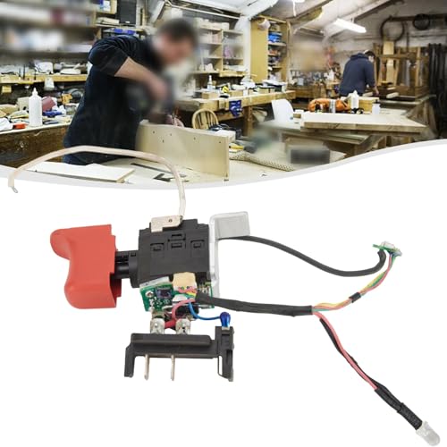 Interrupteur déclencheur 16A bouton vitesse 7.2-24V pour rénovation perceuse BS - 8