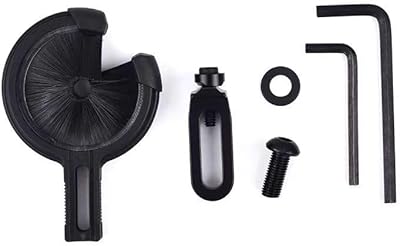 Whisker Biscuit Arrow Rest, Archery Compound Bow Brush Round Hand Brush Screw Bristle Arrow Stand on for Arrow Maintenance