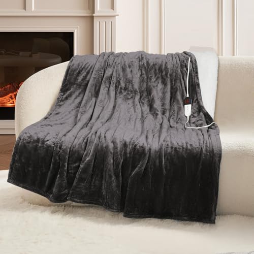 HOW'S MY HOUSE Heated Blanket 62" x 84", Electric Blanket