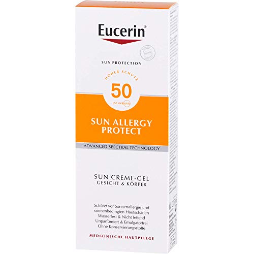 Eucerin Sun Protection Allergy Protect Sonnencreme Gel LSF 50, 150 ml