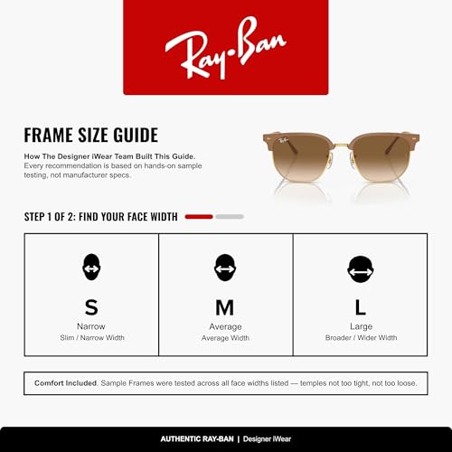 Image of Ray-Ban RB4416 New Clubmaster Square Sunglasses for Men for Women