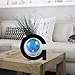 BEBEVOGUE Personalized Magnetic Levitation Floating Globe with LED Light Anti Gravity WIreless Lighting World Gobe Office Home Desk Gadget Decor Unique Birthday Gift for Men Kids Boss Boys (Blue)