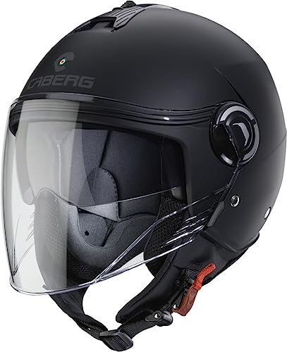 CABERG RIVIERA V4X MATT BLACK L CASCO APERTO