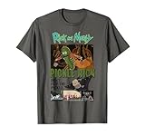 Rick and Morty Don't Flip The Pickle Adult Cartoon Design T-Shirt