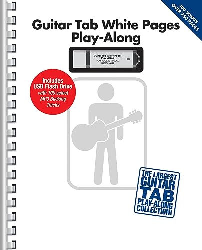 Guitar Tab White Pages Play-Along with USB Drive