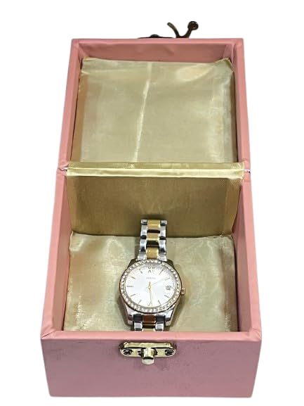 Sunshades Bhavya Optic Leatherite Mini Trunk Box Small Box Gift Box Watch Box ideal for Jewelry storage box Gift Packaging box (Peach) 2