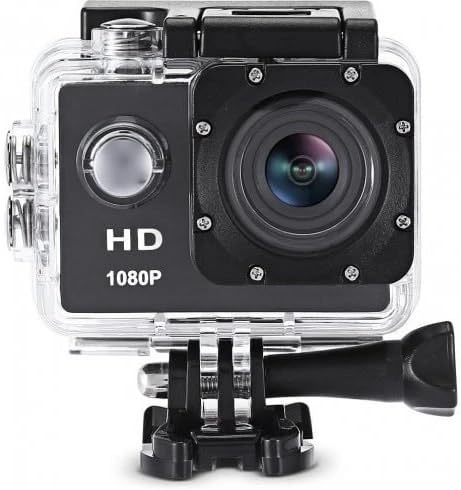 - Action Camera 1080P 12MP Sports Camera Full HD 2.0 Inch Action Cam 30m/98ft Underwater Waterproof Camera with Mounting Accessories (DDC-19)