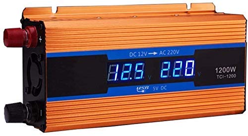 1200W 2600W Power Inverter, Dc 12V 24V 48V 60V 72V to Ac 220V Modified Sine Wave， Car Truck Power Su