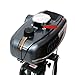 2-stroke 3.5HP outboard marine engine, boat engine, heavy duty fishing boat engine, petrol trolling motor with water-cooled CDI system, short shaft, for rubber boats, inflatable boats, kayaks., 66354