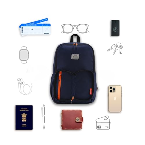 Image of HARISSONS Ibex Foldable Daypack | 13L | Ultra-Lightweight & Packable | Specialized Dobby Fabric | Travel, Day Trips & Daily Use