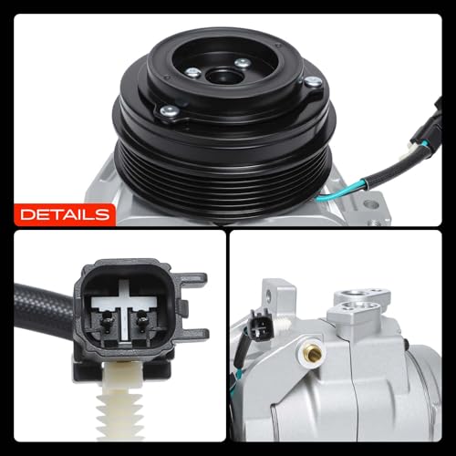 A-Premium Air Conditioner AC Compressor with Clutch Compatible with Ford F-150 2015-2017 V6 2.7L Turbocharged, w/DKS20 Style by A-premium - Used condition - Image 9