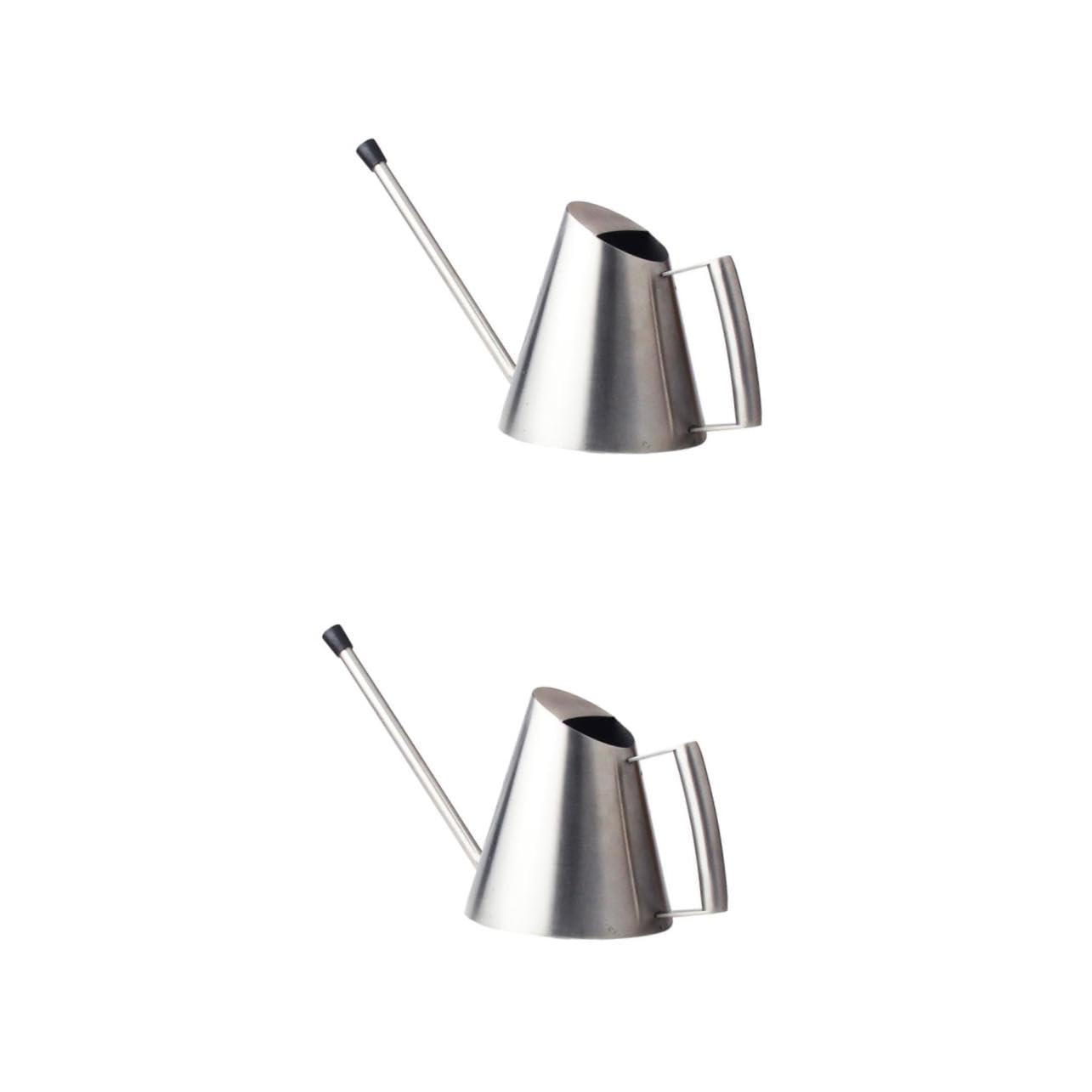 Toddmomy 2piezas Regadera De Inoxidable para De Interior y Exterior Rociador De Jardín y para Mantener La De Flores y