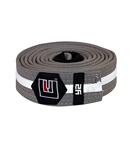 Combat Corner Young Star BJJ Belt Grey/White A-0
