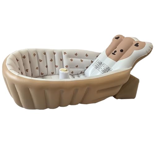 Asiento de baño Infantt - Lavabo plegable, equipo de soporte de ducha sentado ajustable | Silla de baño portátil y cómoda, accesorio para camping, playa, viajes, piscina al aire libre, vacaciones