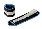 GYMENIST Water Proof Ankle Wrist Weights with Adjustable Strap Great for Swimming and All Water Sports Activities (4 - LB)
