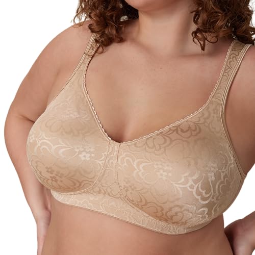Image of Playtex Women's Wireless Bra, 18 Hour Plus-Size Bras Available, Ultimate Lift, Moisture-Wicking, Single or 2-Pack
