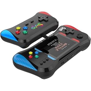 VikriDA 500 in 1 Classic Retro Handheld Console with Gamepad Support – 3.5In HD Screen with Multiple Games for Kids