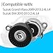 17540-54L00-000 Complete Serpentine Belt Drive Component Kit Compatible with Suzuki SX4 2010-2013 and Grand Vitara 2009-2013 2.4L L4 Replace 36323 1341A005