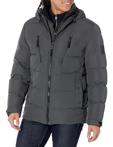 Image of Andrew Marc Men's Water Resistant Montrose Down Jacket Long Sleeve