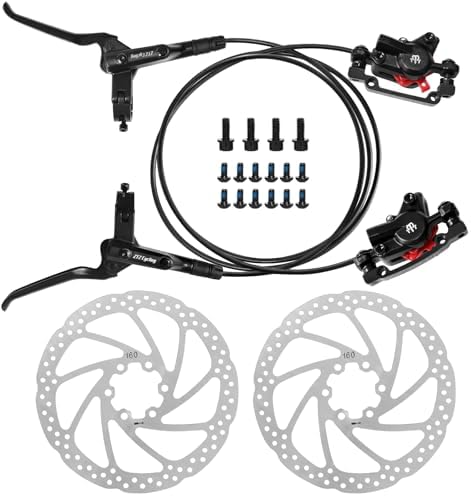 Conjunto de Freio A Disco Hidráulico de 2 Pistões para Mtb, com R...