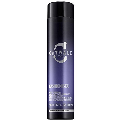 Catwalk by Tigi Fashionista Blonde Hair Violet Purple Shampoo, 300 ml