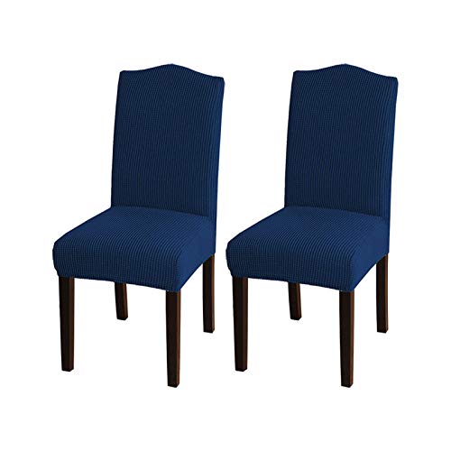 Free Shipping Offer GAEA.TEX Dining Chair Covers Stretch Washable Removable Seat Slipcovers Protector for Dining Room Parson Chair (Set of 2, Navy) Free Shipping Offer GAEA.TEX Dining Chair Covers Stretch Washable Removable Seat Slipcovers Protector for Dining Room Parson Chair (Set of 2, Navy)