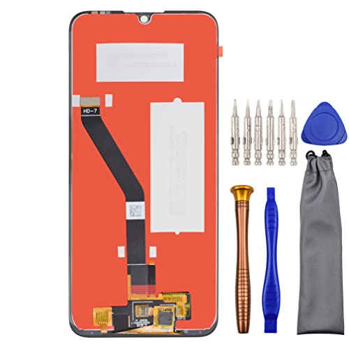Écran complet LCD Huawei Y6 2019 pièce de rechange noire haute fidélité avec outils