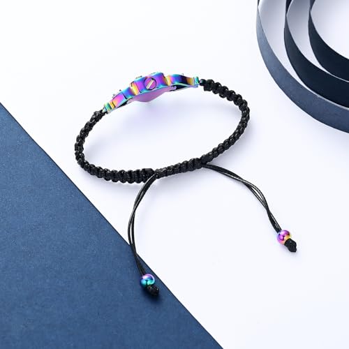 constantlife Double Heart Cremation Bracelet for Ashes for Women Stainless Steel Pendant Urn Memorial Jewelry Loved Ones Human Pet Funeral Keepsake Gift4