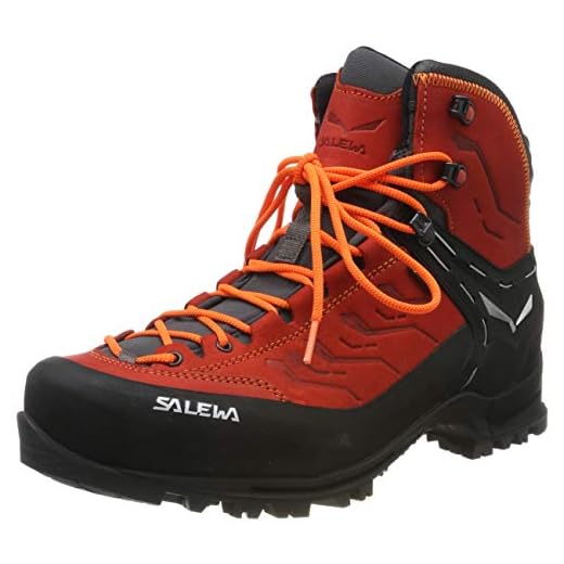 SALEWA Ms Rapace Gore-Tex, Stivali da Escursionismo Alti Uomo, Bergrot Holland, 42.5 EU