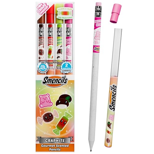 Smencils Candy Counter Scented Pencils (4 Pack)