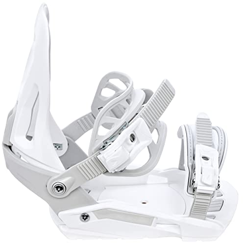 RAVEN Snowboard Bindung s230 (White, S/M (37-41))