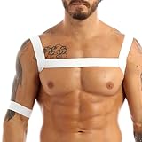 chest harness gopro Arnés de cinturón de pecho de cuerpo de hombres, viene con un brazalete