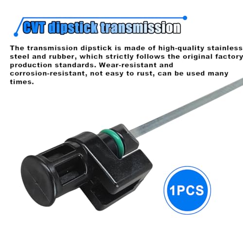 Car Transmission Fluid Dipstick, 2.5L CVT Automatic Transmission Oil Level Indicator Dip Gauge Replacement OEM#31086-JA00A, Fits for Most Cars - Thumbnail 3