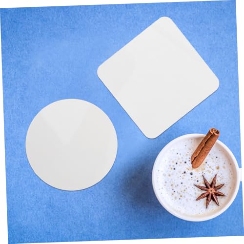 Sous-verres vides pour transfert à chaleur sublimation imprimable DIY - 7