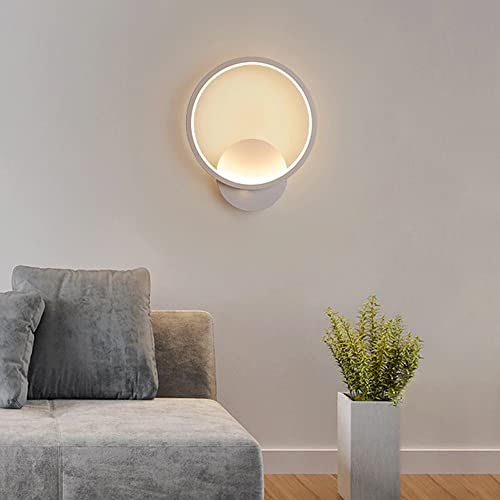 Luces de pared interiores LED modernas y apliques de pared de hierro para el pasillo 3