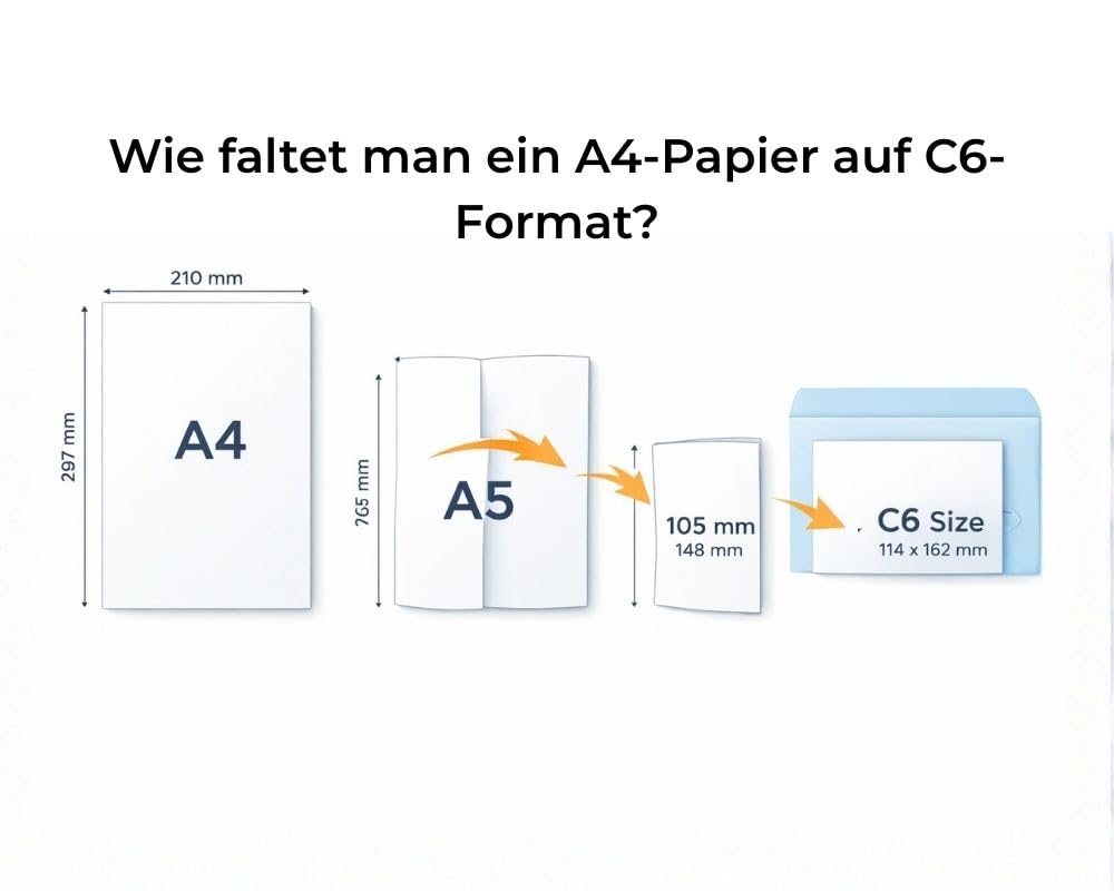 Lieferscheintaschen Selbstklebend DIN C6 Dokumententaschen Lieferschein-Rechnung/Transparent Begleitpapiertaschen für A6 (Transparent (Neutral), 500)