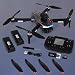 Drohne mit Kamara für 2.4 inch Screen, Drohne mit Kamera 1080P HD für Kinder, WiFi FPV Drone für Anfänger, RC Quadcopter mit 2 Akku, Schwerkraft Sensor, 3D Flip Mode, Ein-Tasten-Start/Landung