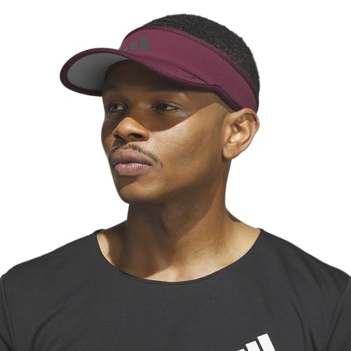 Image of adidas Men's Superlite Visor - Lightweight Moisture-Wicking Running Hat